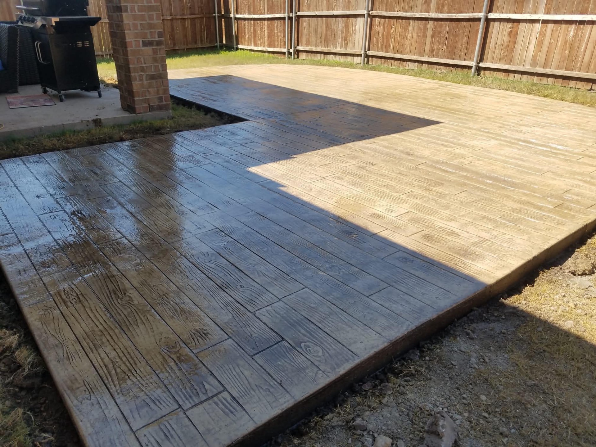 Stamped Concrete Patio